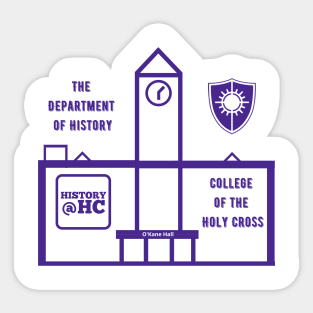 Department of History College of the Holy Cross Sticker